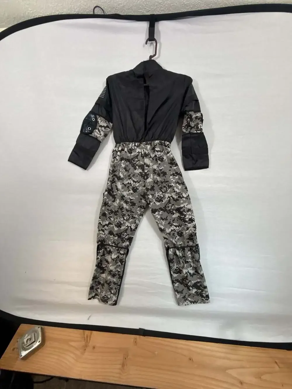 Teetot & Co. SWAT Team Kid's Halloween Costume Jumpsuit with Utility Vest